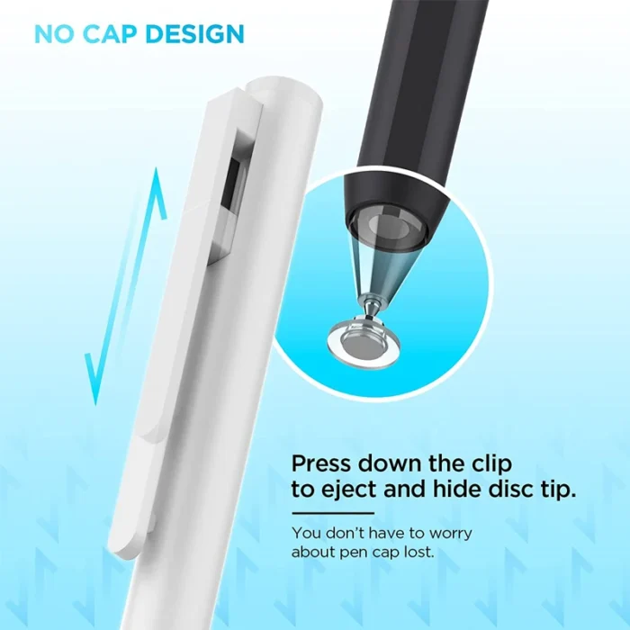 Universal Metal Push Magnetic Stylus Pen Pencil for Apple Ipad Cтилус Touch Screens Pens for Android Tablet стилус для планшета - Image 5
