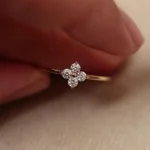 Fashion New Flower Stainless Steel Ring for Women Personalized Exquisite Crystal Ring Jewelry Accessories Exquisite Gift Jewelry - Image 3