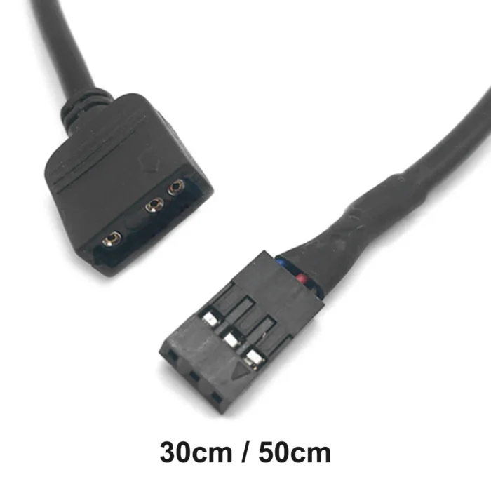 Gigabyte Motherboard SYNC Header RGB 5V 3Pin VDG to Normal 3Pin Conversion Cable - Image 1