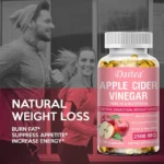 Apple Cider Vinegar Capsules B Vitamins Weight Management Detox For Bloating and Constipation Slimming Products Fat Burning - Image 5