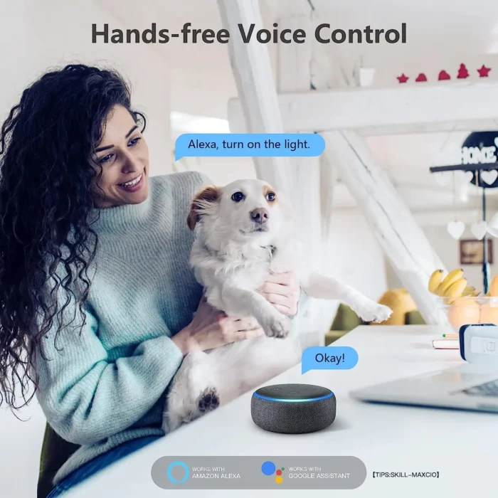 16A Tuya Smart Mini WiFi Switch Energy Monitor 2-way Control Switch Mini Breaker Smart Life Work with Alexa Google Home Alice - Image 6