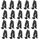 10/20Pcs Car Door Strip Lining Metal Fastener Clips for VW for AUDI A4 A6 6 Car Trunk Tailgate Retainer Metal Clips 4B0867276A