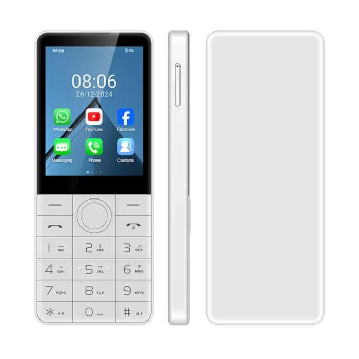 DOOV R77 4G Smart Android Touch Screen Keypad Mobile Phone Without Camera 3GB+64GB 2100mAh 2.8“ Smartphone Multiple Keyboards - Image 3