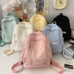 New Small Schoolbags for College Students, Simple and Versatile Girls' Backpacks for Travel, Small Fresh Backpacks Cute Backpack - Image 4