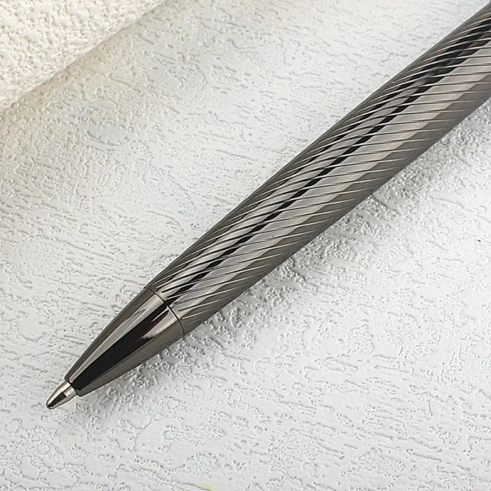 1pc Luxury Heavy Feel Metal Ballpoint Pens School Business Office Signature Roller Pen Writing Student Stationery Supplies - Image 3