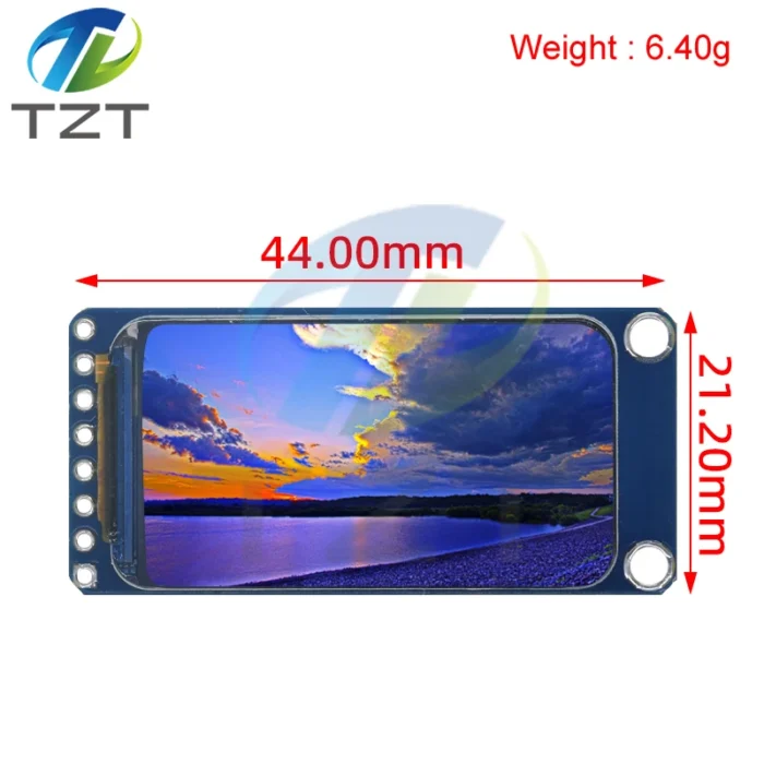 TZT 1.47" 1.47 Inch 172x320 SPI Full Color TFT HD IPS Screen LCD LED Display Module 172*320 ST7789 Controller 3.3V SPI Interface - Image 2
