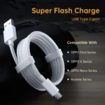 Realme Superdart Fast Charge Usb Type C Cable For Realme GT2 Pro 8 Neo 2T 2 Narzo 30 Pro 5G 65W 6.5A Vooc For Realmi X7 Pro - Image 6