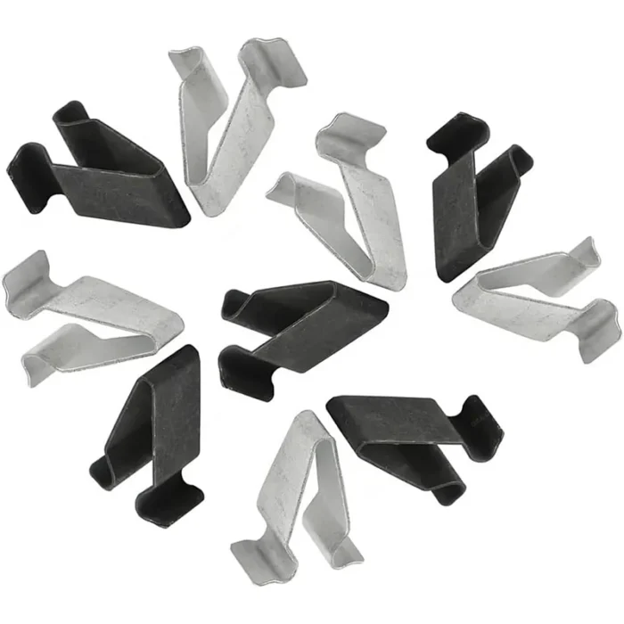 10/20Pcs Car Door Strip Lining Metal Fastener Clips for VW for AUDI A4 A6 6 Car Trunk Tailgate Retainer Metal Clips 4B0867276A - Image 3