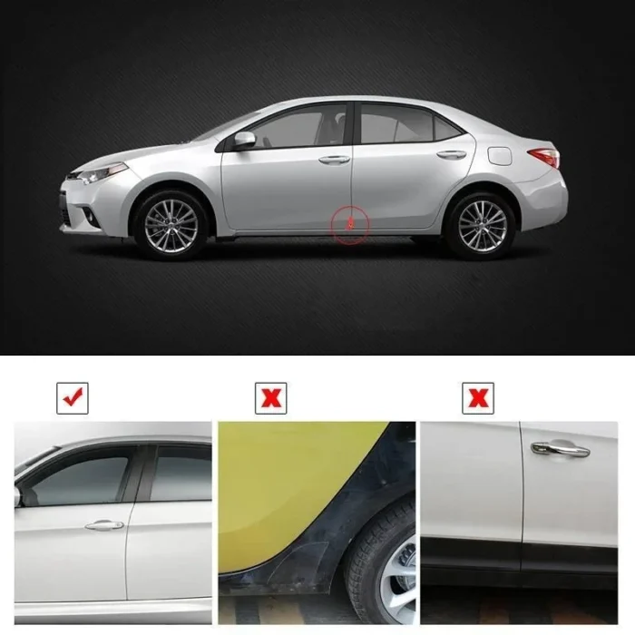 2/4pcs Car Door Corner Protective Cover Anti-collision Anti-Scratch Silicone Protection Covers Car Door Corner Guard Accessories - Image 2