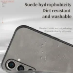 Luxury Sheepskin Leather Fur Case For Samsung Galaxy A54 A34 A24 A14 A73 A53 A33 A23 A13 A72 A52s A32 A22s A12 A04s A03s A02s - Image 2