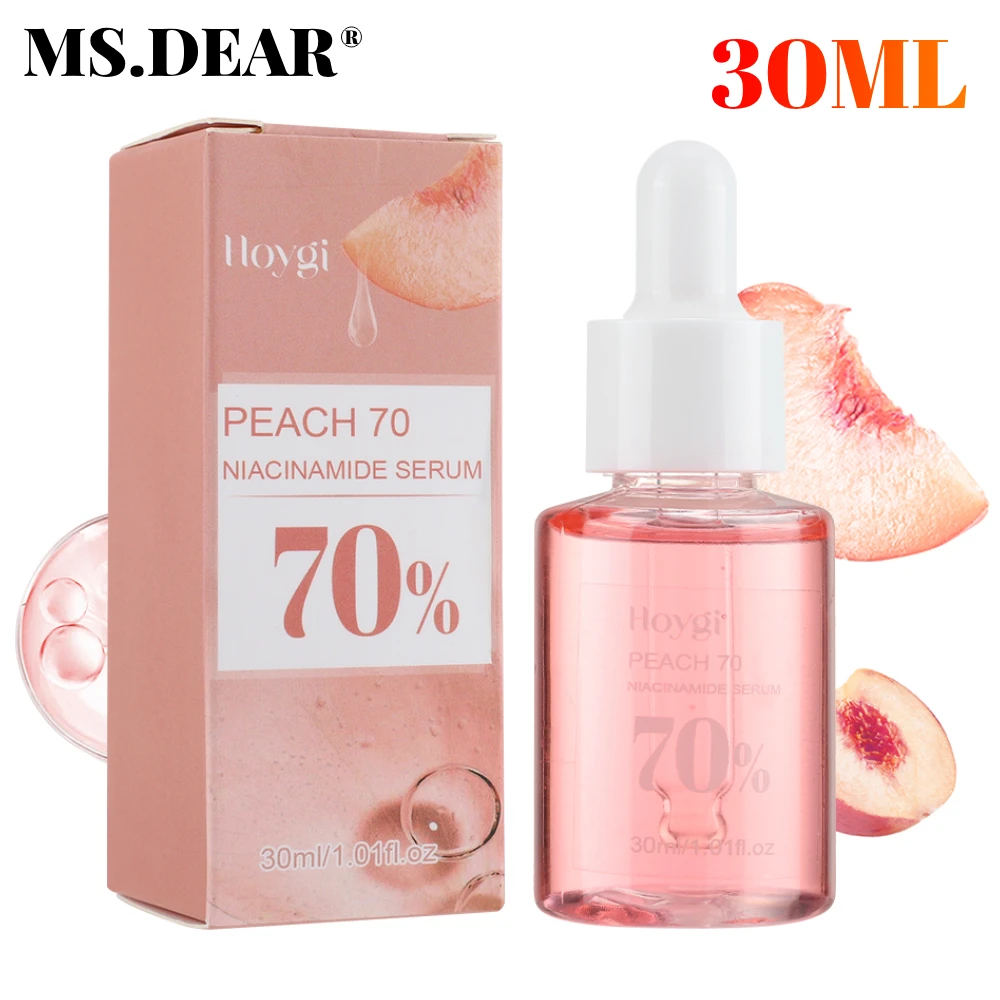kf-S6db32d50a5f843dc80e0a378df0bd081P 30ml Niacinamide Serum Melanin Removal Fade Melasma Dark Spots Corrector Shrink Pores Hyaluronic Acid Moisturizing Skin Care - Image 1