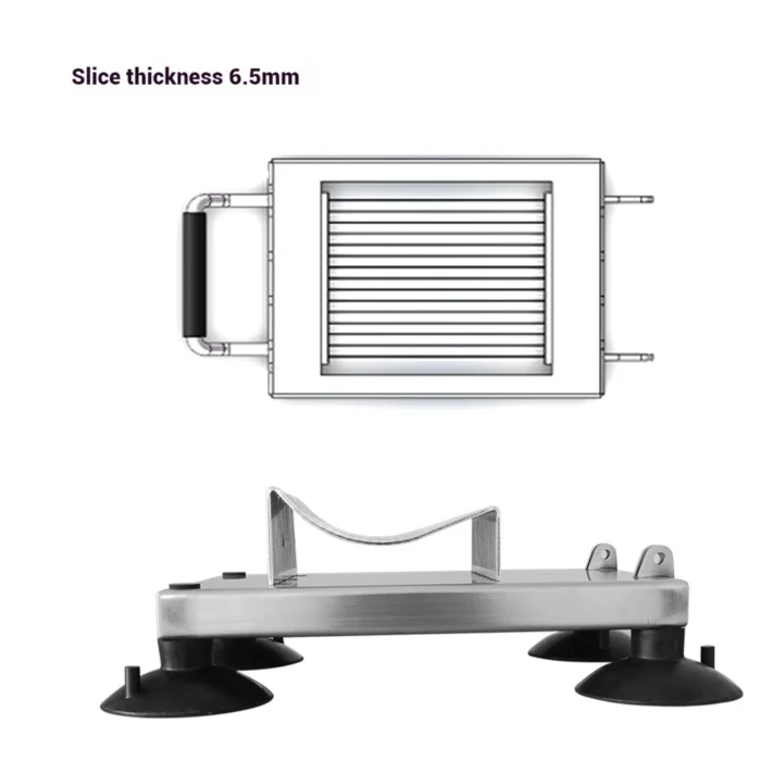 6.5/13 mm Thickness Manual Stainless Steel Vegetable Slicer Kitchen Potato Carrot Onion Manual Fruit New Multi-Function Slicer - Image 4
