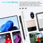 Universal Metal Push Magnetic Stylus Pen Pencil for Apple Ipad Cтилус Touch Screens Pens for Android Tablet стилус для планшета - Image 3
