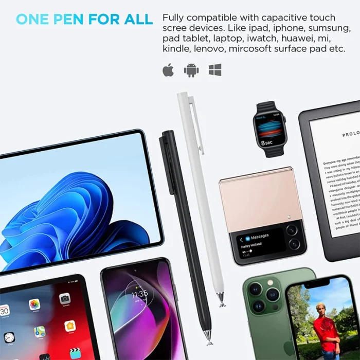 Universal Metal Push Magnetic Stylus Pen Pencil for Apple Ipad Cтилус Touch Screens Pens for Android Tablet стилус для планшета - Image 3