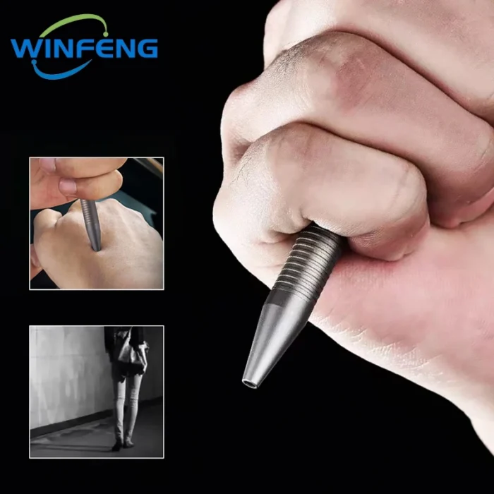 High Quality Titanium Alloy Tactical Pen Bolt Switch Ballpoint Pen School Office Stationery Supplies Self Defense EDC Tools - Image 3