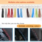 Car Steering Wheel Cover Faux Leather Breathable For Toyota Prius4 Mirai Prius Prime 2015-2022 Steering Wheel Braiding Cover - Image 5