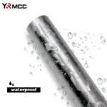 Carbon Fiber Sticker Ghost Silver Carbon Fiber Vinyl Wrap Films Glossy Car Sticker Anti Scratch Waterproof Decal Car Accessories - Image 2