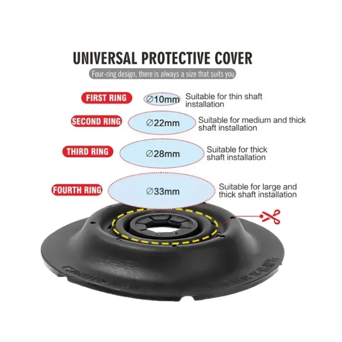 Car Wiper Arm Bottom Hole Protective Covers Silicone Car Windshield Wiper Sleeve Wiper Hole Dustproof Protector - Image 4
