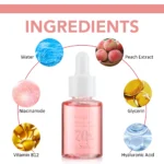 30ml Niacinamide Serum Melanin Removal Fade Melasma Dark Spots Corrector Shrink Pores Hyaluronic Acid Moisturizing Skin Care - Image 5