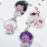 Game Love and Deepspace Xavier Zayne Rafayel Sylus Cosplay Key Chain Acrylic Shake Shake Keychain Bag Pendant Keyring Accessory - Image 5