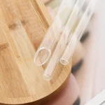 8/12/14mm Glass Drinking Straw Reusable High Borosilicate Glass Straw Set with Brush Bubble Tea Smoothies Party Bar Accessories - Image 3