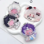 Game Love and Deepspace Xavier Zayne Rafayel Sylus Cosplay Key Chain Acrylic Shake Shake Keychain Bag Pendant Keyring Accessory - Image 6