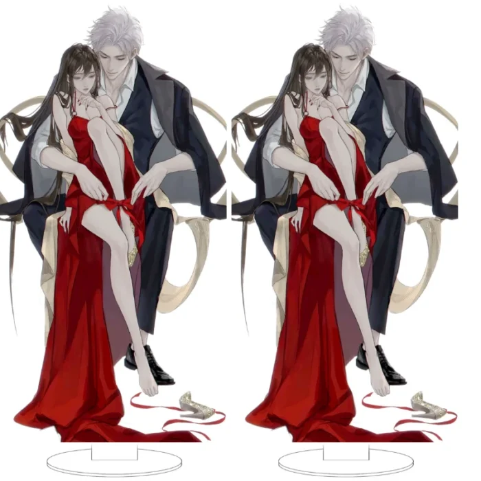 Love and Deepspace Anime Figure Stand Model Sylus Plate Desk Decor Standing Desktop Decoration Couples Friends Gift for Fans - Image 4