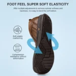 GOLDEN CAMEL Men's Shoes Loafers Genuine Leather Casual Shoes Cowhide Soft Sole Hollow Breathable Shoes for Men 2023 Summer New - Image 4