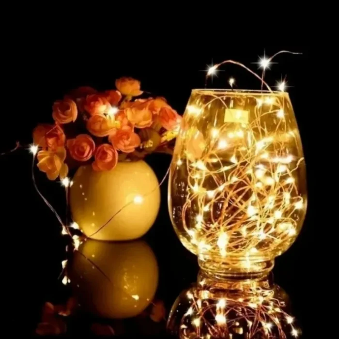 10M 20M Waterproof USB LED Lights String Copper Wire Fairy Garland Light Lamp Christmas Wedding Party Holiday Lighting wreath - Image 3
