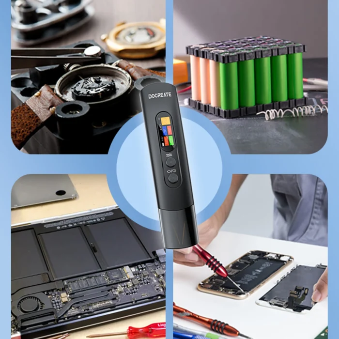 Battery Spot Welder Automatic & Manual Mode Handheld Digital Spot Welding Machine for Welding Nickel Plate Iron Stainless Steel - Image 3