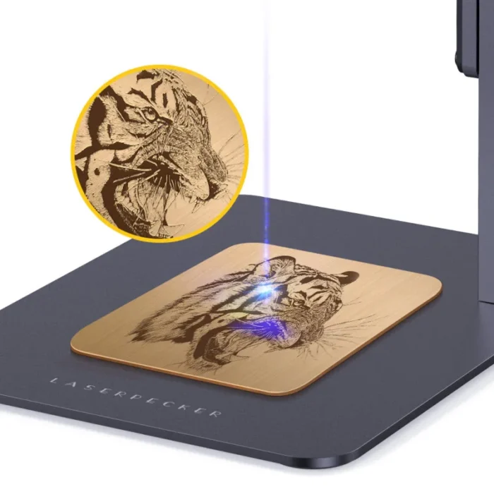 LaserPecker 2 Laser Engraver Portable Wood Engraving Machine DIY Logo Printer Wood Graver Art Making Laser Engraving Machine - Image 4
