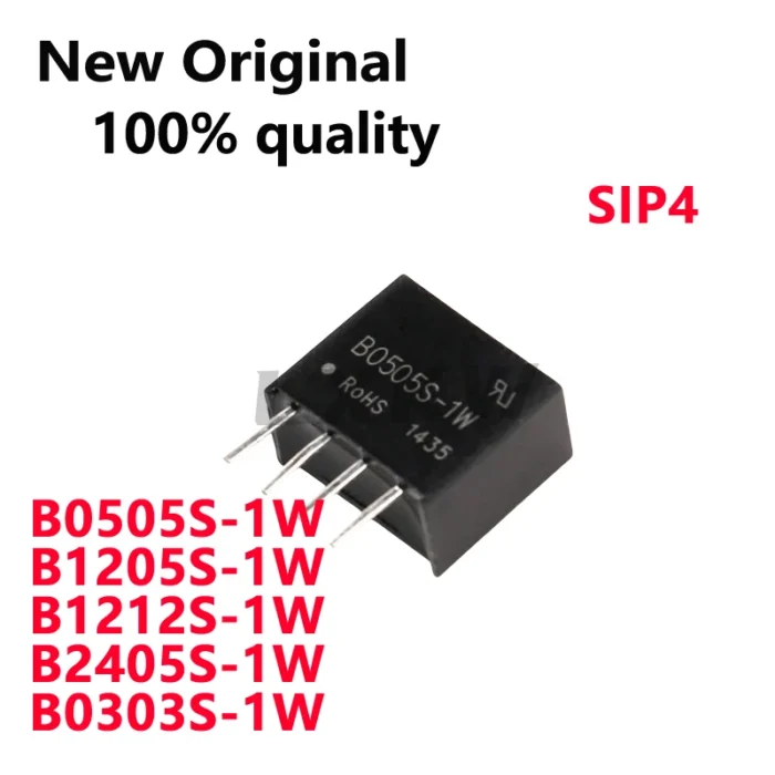 5/PCS New B0505S-1W B0505S B1205S-1W B1205S B1212S-1W B1212S B2405S-1W B2405S B0303S-1W B0303S DC-DC isolates the power module - Image 1