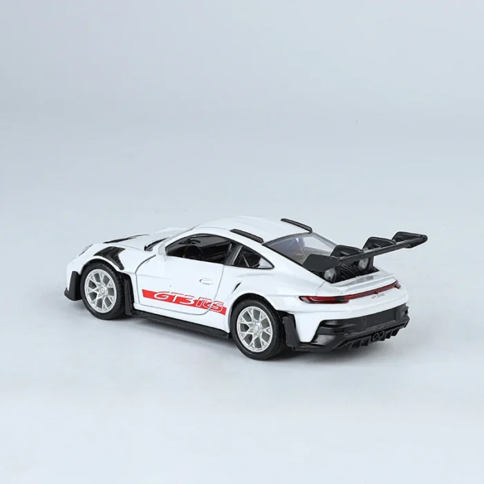 1:36 Porsche 911 GT3 RS Metal Sports Vehicles Supercar Fast Furious One Piece Car Toy Boy Diecast Auto Model Gift Hot Wheel Pull - Image 2