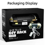 Car Headlight Key Holder Decor Creative Senior Key Hanger Wall-mounted Home Key Hooks Room Wall Decoration Enthusiasts Gift