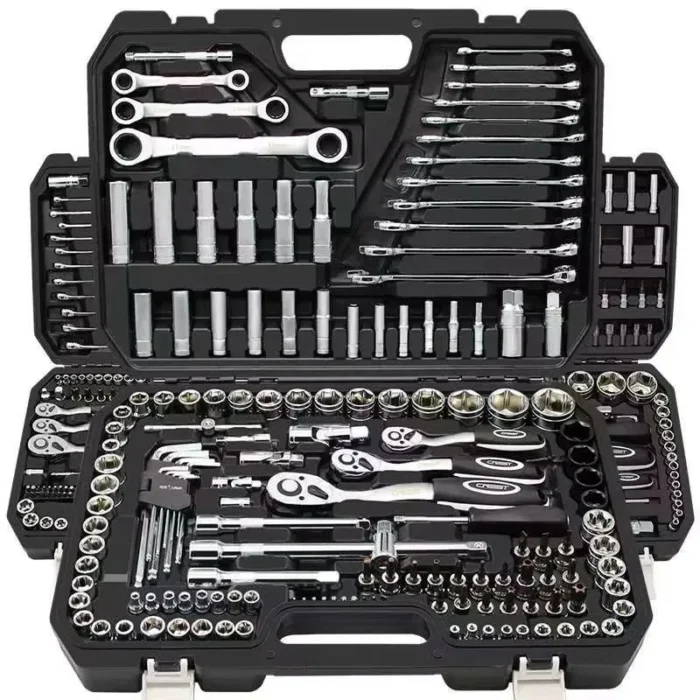 Auto Repair Toolbox Set Ratchet For Automotive Repair Socket Wrench Daquan Auto Repair Casing Multi-functional Combination - Image 1