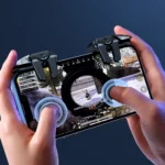 G21 Mobile Phone Game Trigger Gamepad Joystick 6-Finger Aim Shooting L1 R1 Key Button Game Fingertips For PUBG Game Controller - Image 3