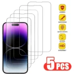 Tempered Glass for iPhone 14 Pro 15 16 17 13 12 11 pro max screen protector for iphone 15 pro mica for iphone 13 14 pro glass