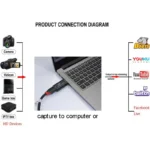 4K HDMI-Compatible Video Capture Card Streaming Board Capture USB 2.0 1080P Card Grabber Recorder Box for PS4 Game DVD Camera - Image 3
