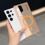 For Magsafe Magnetic Matte Case For Samsung S25 Edge S24 S23 Ultra Plus FE A56 A36 A26 A16 A55 Slim Translucent Protector Cover - Image 5