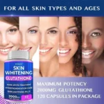 Glutathione Skin Whitening - 2000 mg Glutathione Supplement - Anti-Aging Antioxidant, Skin Nutrition Supplement - Image 4