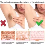 Body Whitening Cream Dark Skin Armpit Lightening Intimate Areas Underarm Bleaching Private Parts Whiten Cream Body Lotion Beauty - Image 4