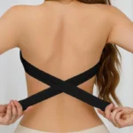 Women's Sexy Strapless Push Up Bra Removable Padded Seamless Ice Silk Top Women Invisible Beauty Back Anti-slip Off-shoulder Bra - Image 4