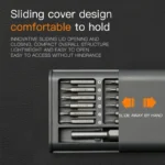 UF Tool 25-in-1 Magnetic Screwdriver Set - Precision Repair Kit for Phone, Computer & Electronics - 24 Detachable Steel Bits - Image 3