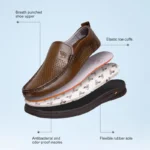 GOLDEN CAMEL Men's Shoes Loafers Genuine Leather Casual Shoes Cowhide Soft Sole Hollow Breathable Shoes for Men 2023 Summer New - Image 6