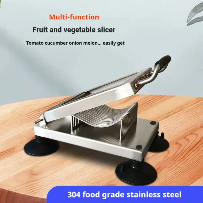 6.5/13 mm Thickness Manual Stainless Steel Vegetable Slicer Kitchen Potato Carrot Onion Manual Fruit New Multi-Function Slicer - Image 1