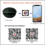 2025 New Design Brand New Smart Phone Fish Finder Sonar Android & IosFish Finder Bluetooth Intelligent Fish Visual Fishing - Image 6