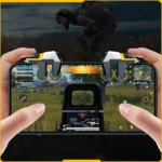 For PUBG 4/6 Fingers Mobile Game Trigger L1 R1 Key Button Mechanical Phone Gamepad Controller for iOS & Android PUBG Controller