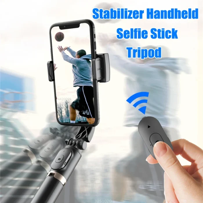 FGCLSY 2024 AI Video stabilizer Bluetooth selfie stick tripod Gimbal Stabilizer For Smartphone Live vertical shooting bracket - Image 3