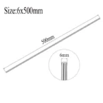 1-5pcs 304 Stainless Steel Rod Diameter 2mm-14mm Linear Shaft Round Rod Ground Rod 125/200/250/330/500mm Long - Image 2