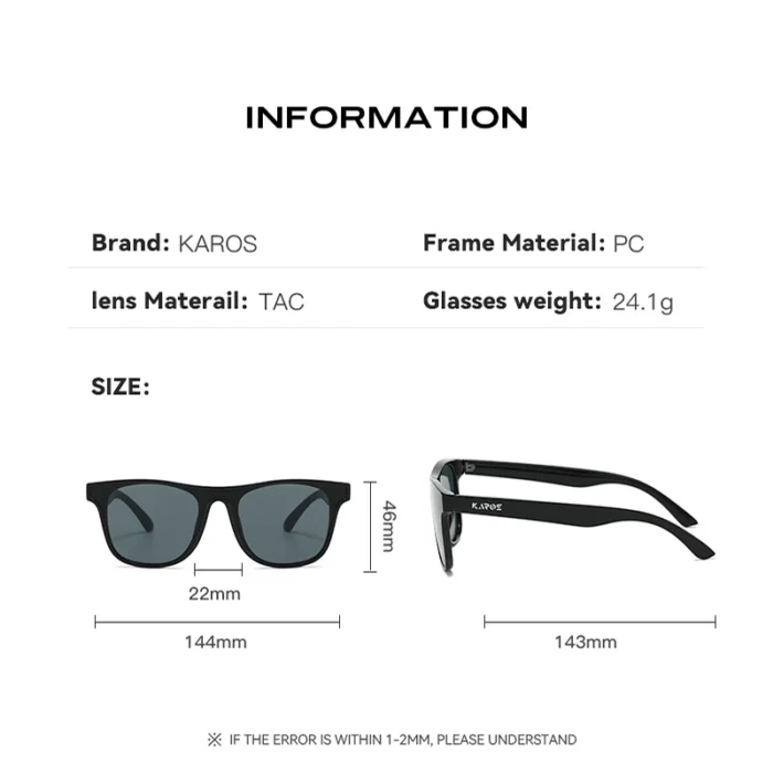 KAROS Polarized Sunglasses Men Classic Sports Glasses Driving Fishing Cycling Eyewear Male UV400 Hunting Hiking Riding Glasses - Image 5